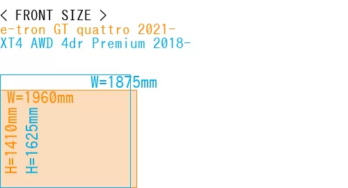 #e-tron GT quattro 2021- + XT4 AWD 4dr Premium 2018-